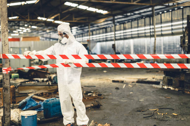 Professional Drug Lab Cleanup technician working in Jasper, GA